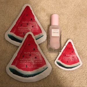 Sephora Glow Recipe Sheet Mask and Moisturizer